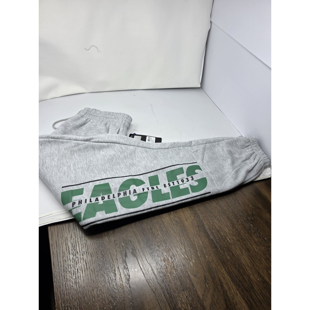 Philadelphia Eagles Gray Jogger Pants Ultra Game Sz M